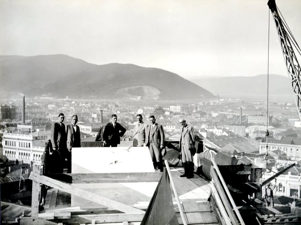 Coping Stone Ceremony, 6 April 1929