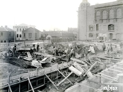 Foundation Work - Dunedin Town Hall