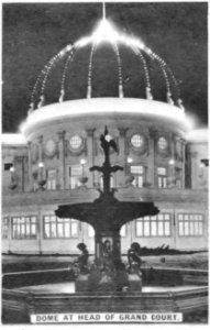 New Zealand & South Seas Exhibition - Dome at Head of Grand Court, 1925-6 photo