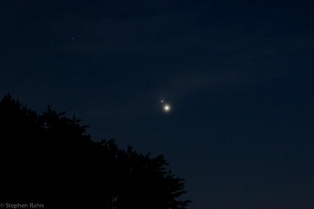 Venus and Jupiter photo