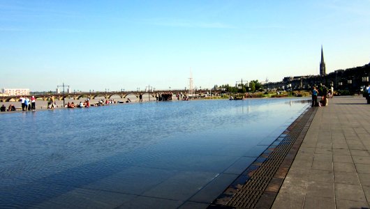 Le miroir d'eau photo