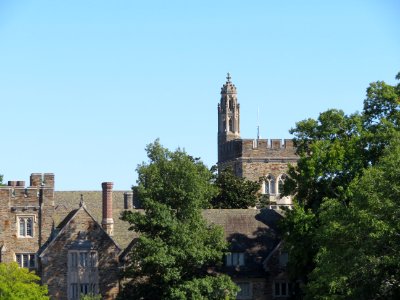 West campus of Duke University in Durham, NC, USA