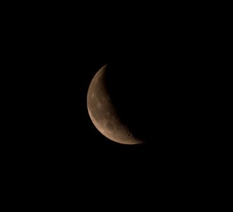 Waning Crescent - 33% Illuminated