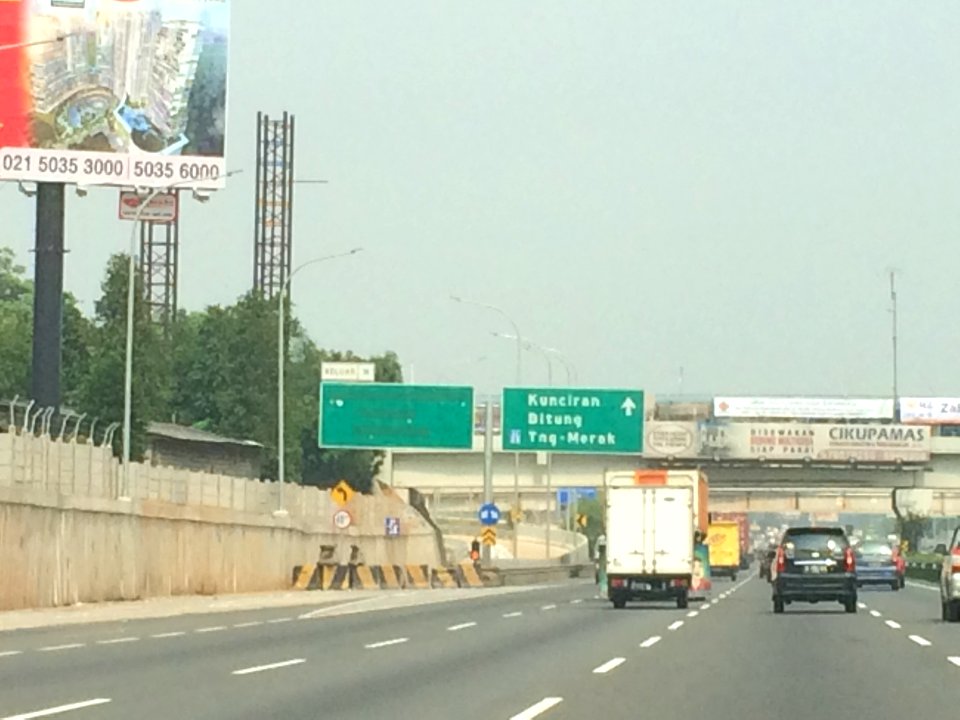 Roadtrip from JIRR to Alam Sutera via JORR