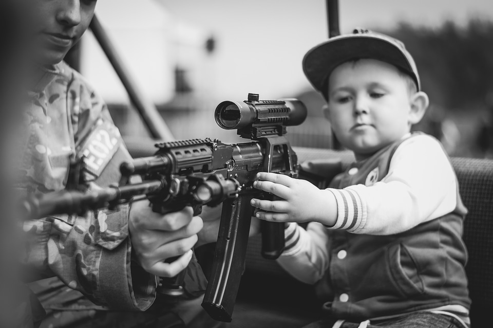 Military weapon rifle