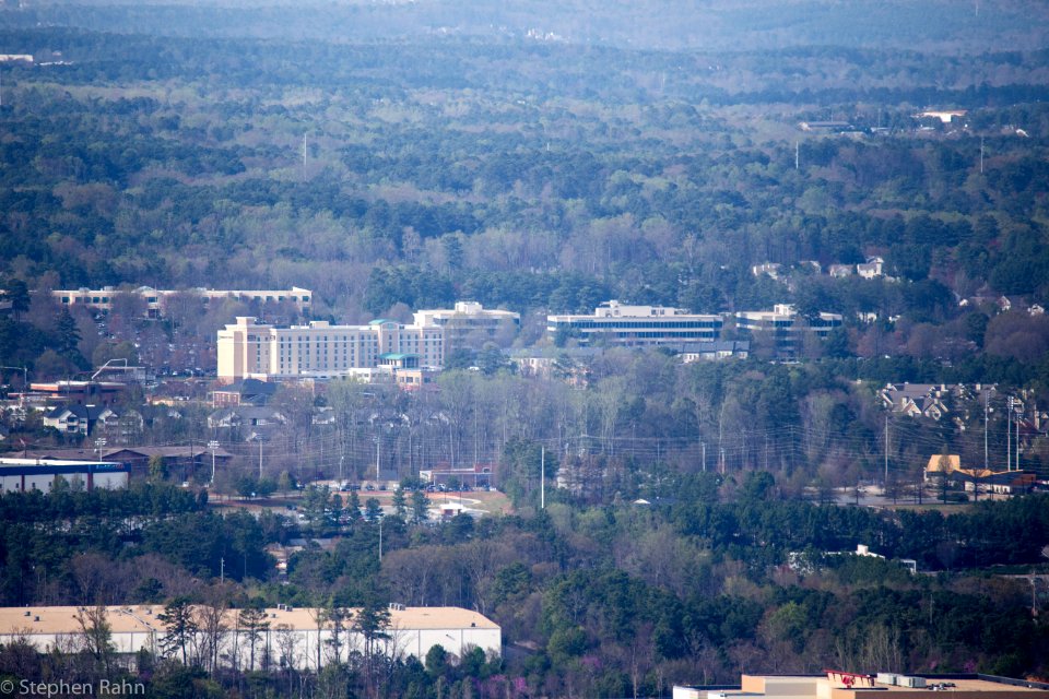 View of Kennesaw from Kennesaw Mountain