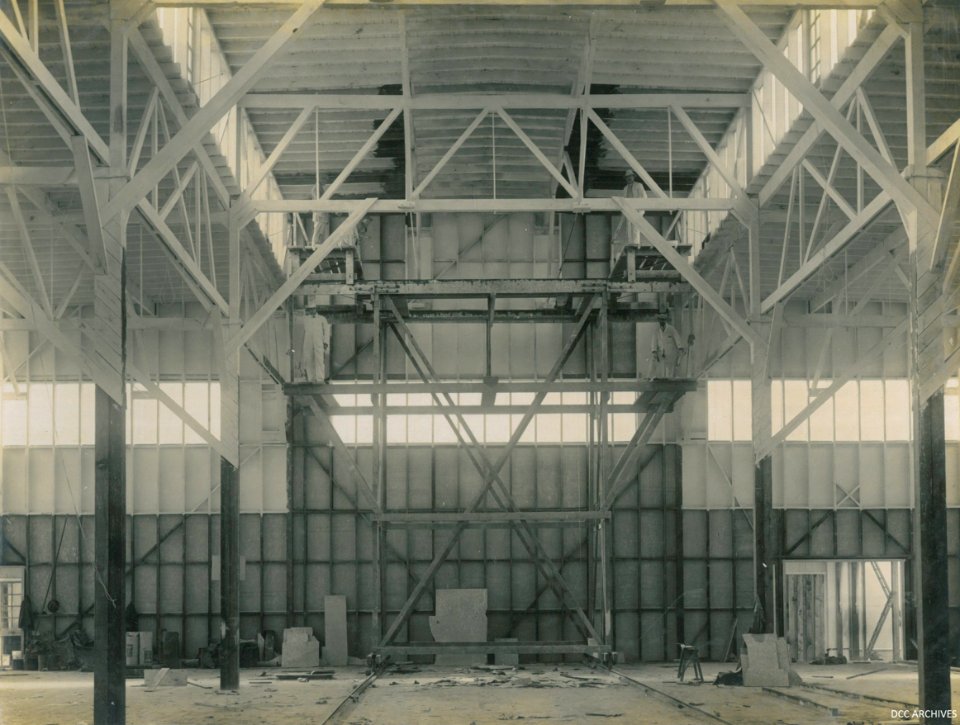 Construction of the New Zealand & South Seas Exhibition, Logan Park 1924-1925