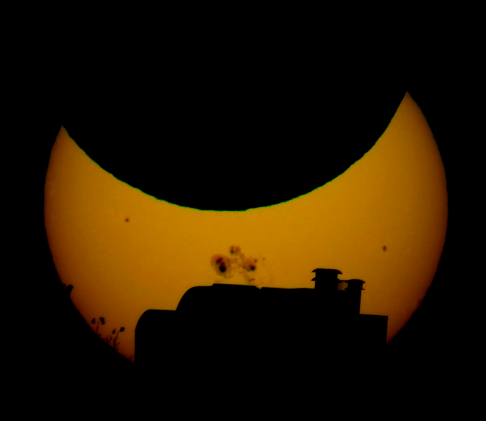 Partial solar eclipse