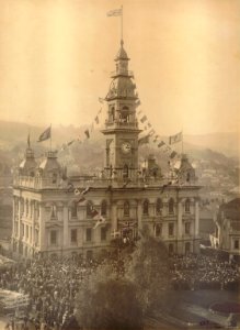 First Anniversary of Anzac Day, Municipal Chambers 1916