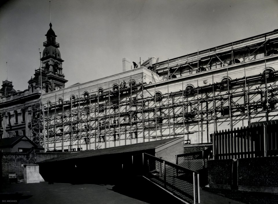 Construction - Dunedin Town Hall