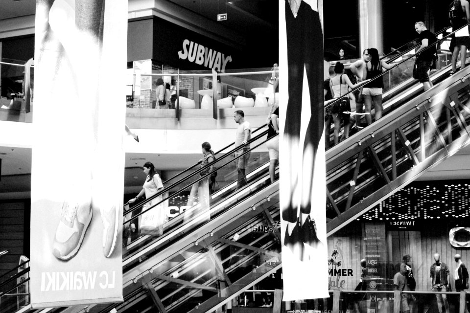 Feet Down The Subway