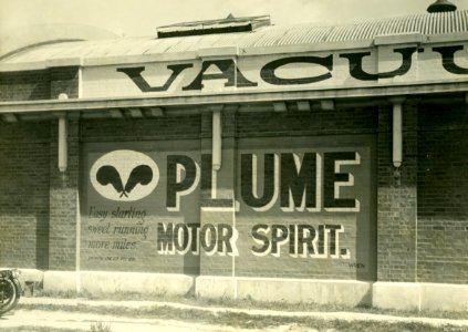 The Vacuum Oil Company Store, corner Fryatt and Halsey Streets, 1927 photo