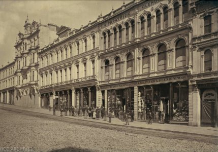 Princes Street 1879 photo