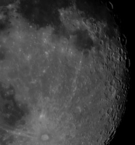 Lunar Surface Detail - May 27th, 2013