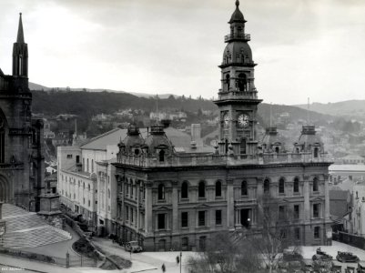 Newly Completed Dunedin Town Hall 1929