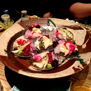TokyoFancyDinnerSashimi1