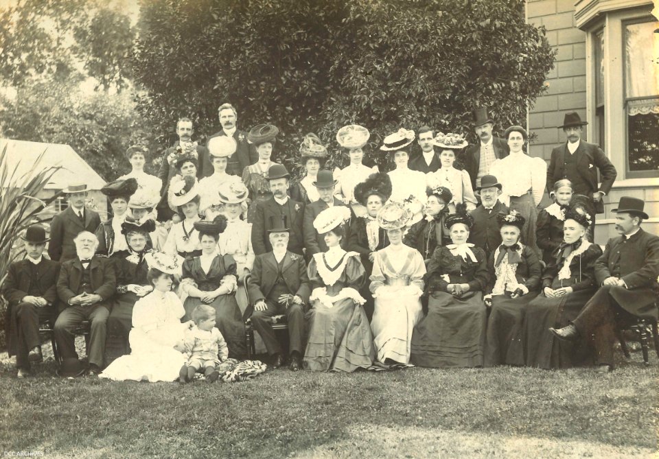Group event, Taieri or Mosgiel area c1906