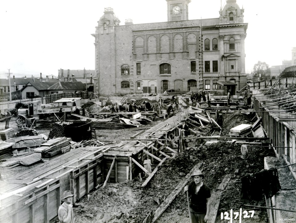 Foundations - Dunedin Town Hall
