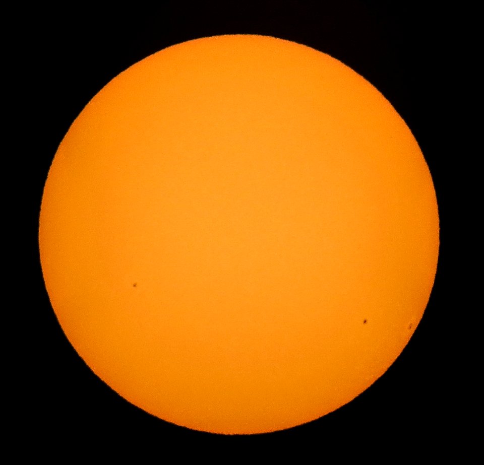Day 307 - A Trio of Sunspots