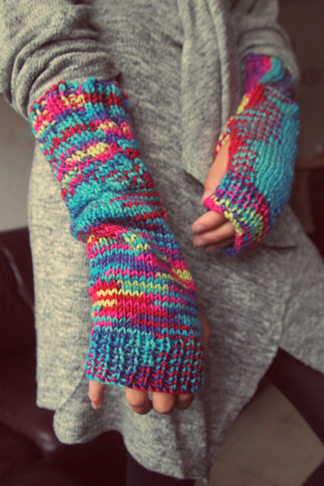 Winter wool mixed