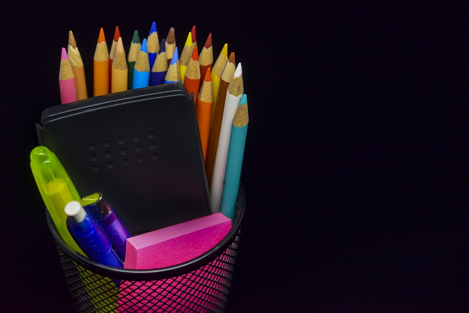 Student classroom back to school background