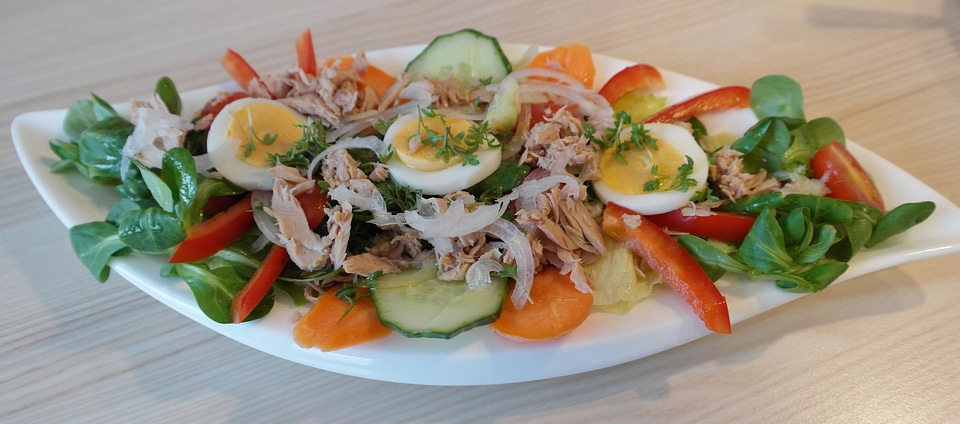 Cucumber paprika onion