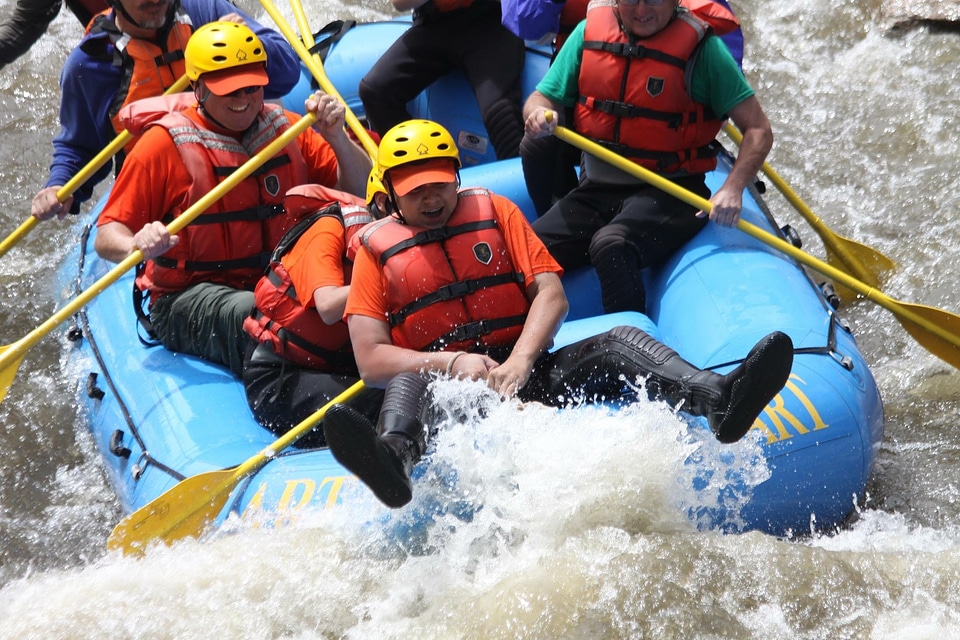 Boat water adventure