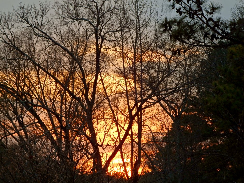 Sunset on March 29th, 2013