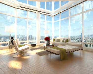 Penthouse Loft with City View | Interior Architecture