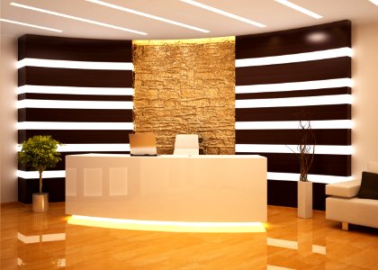 Reception in the office