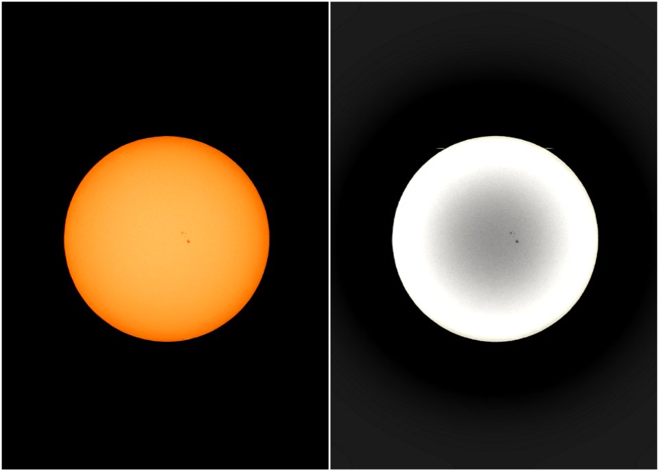 Color and Monochrome Comparison