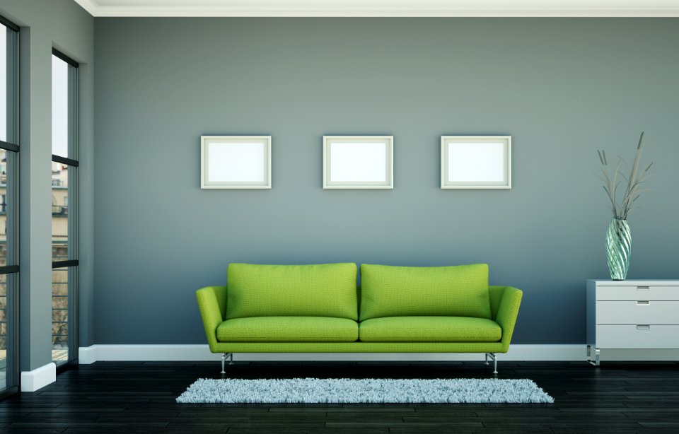 helles Wohnzimmer