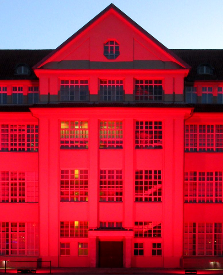 Night of Light at ZKM - Facade