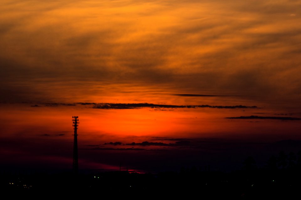Sunset on May 9th, 2013