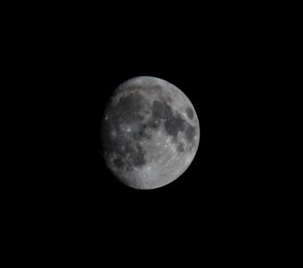 Waxing Gibbous 91% Illuminated