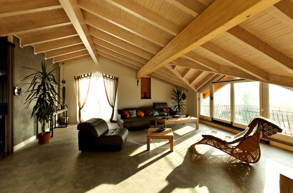 interior new loft, ethnic furniture, livingroom