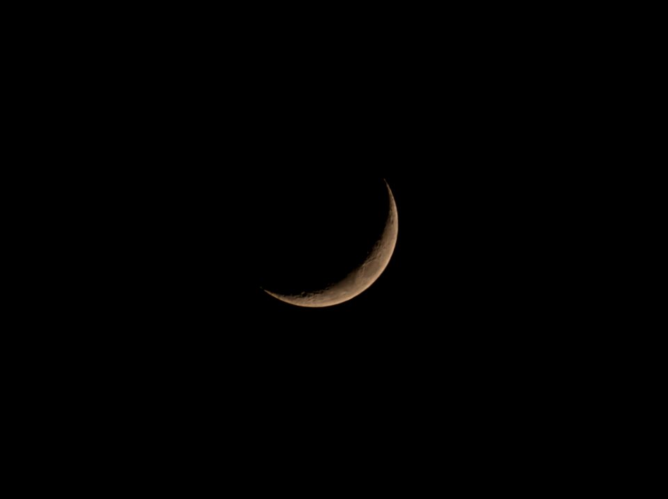 Waxing Crescent - 14% Illuminated
