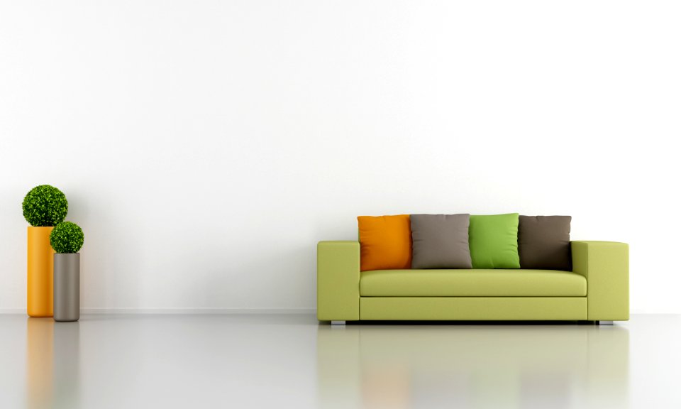 Minimalist lounge