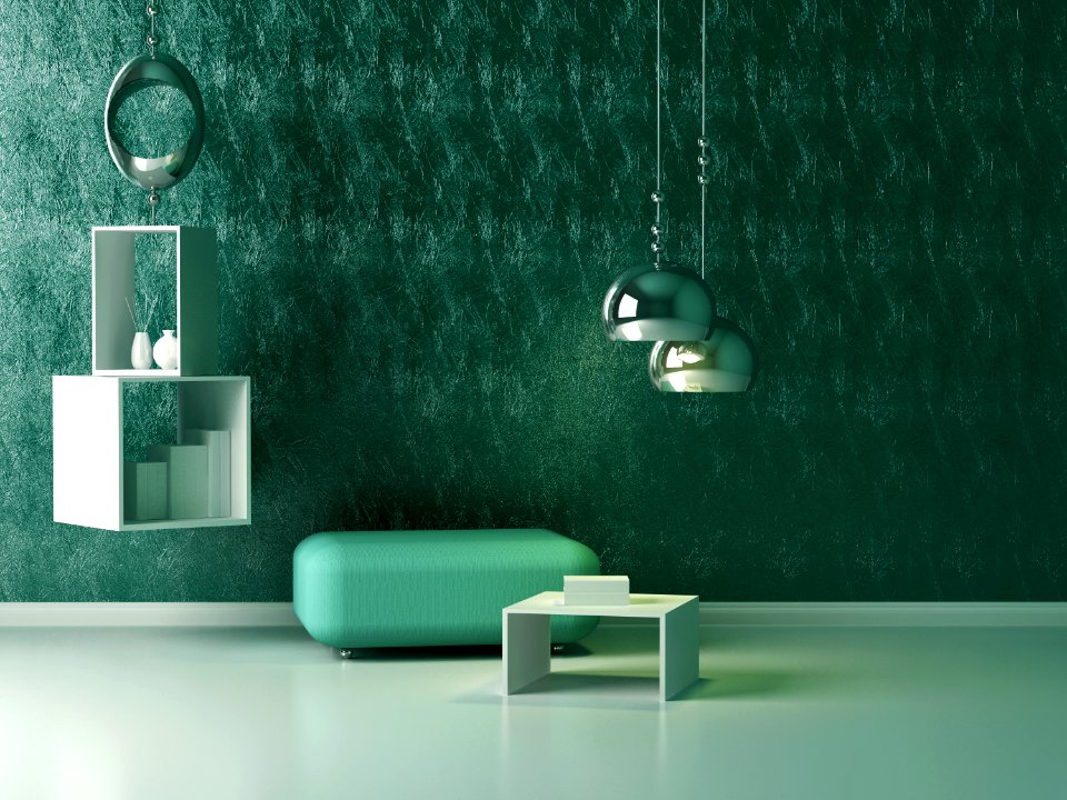 Interior design of modern lounge.