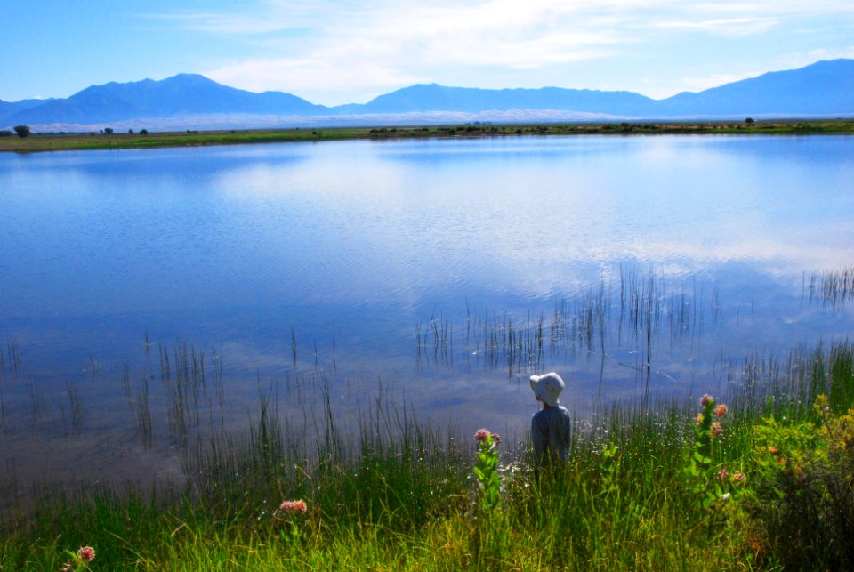 Boy at Dollar Lake