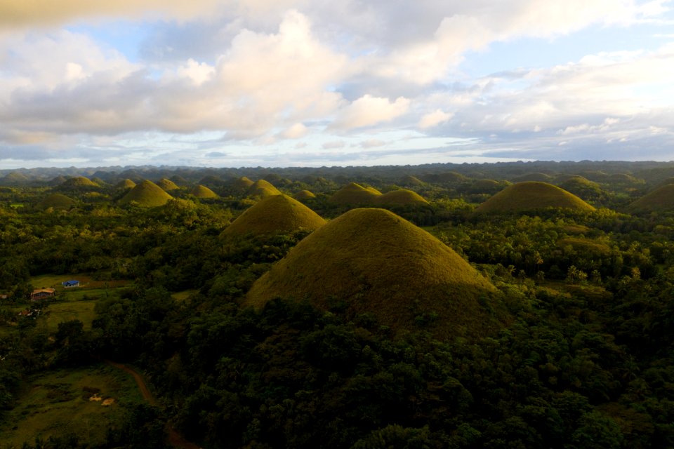 The Chocolate Hills in Bohol