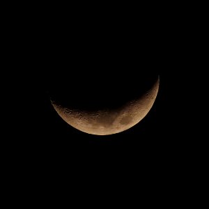 Moon at 26% Illumination