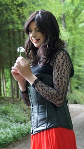 Corset trees forest flower photo