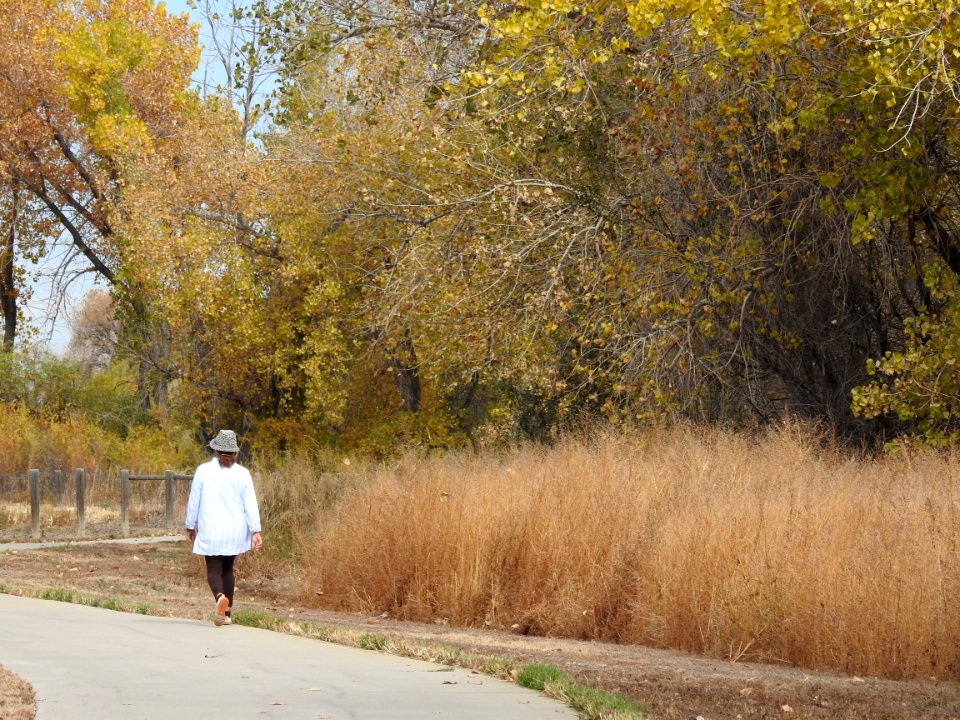On the trail at Boyd Lake State Pk - Loveland, CO.