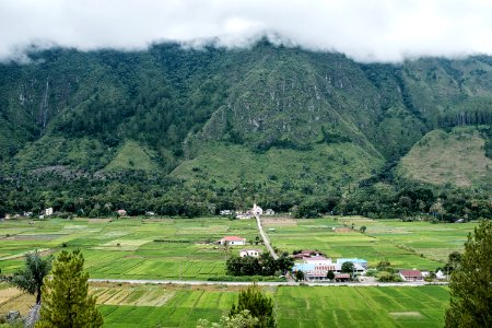 Lake Toba, Sumatra, Indonesia, 01/2018 photo