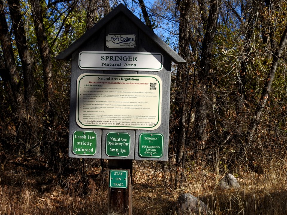 Springer Natural Area - Fort Collins.