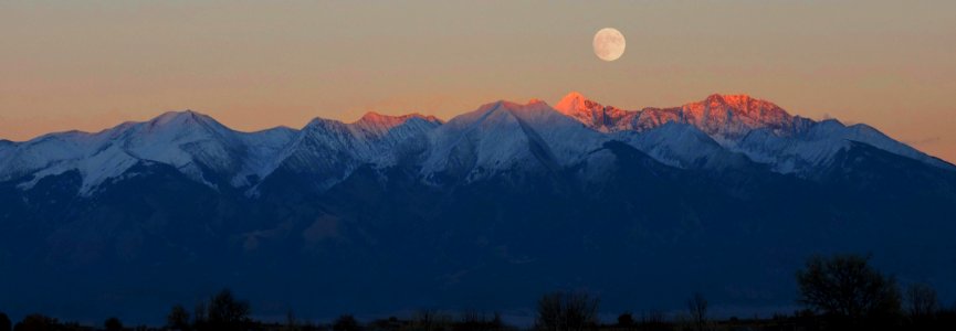 Moonrise Over Blanca Peak