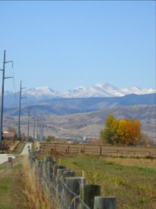On the trail at Boyd Lake State Pk - Loveland, CO.
