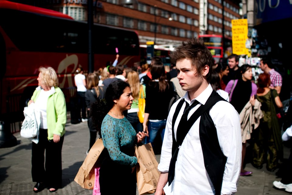 Marble Arch crowd II
