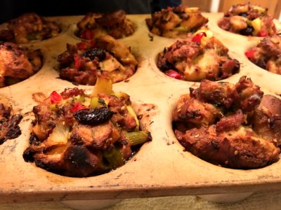 Individual stuffing cups